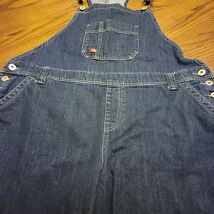 Dickies Women's Overalls Dark Indigo Size L
